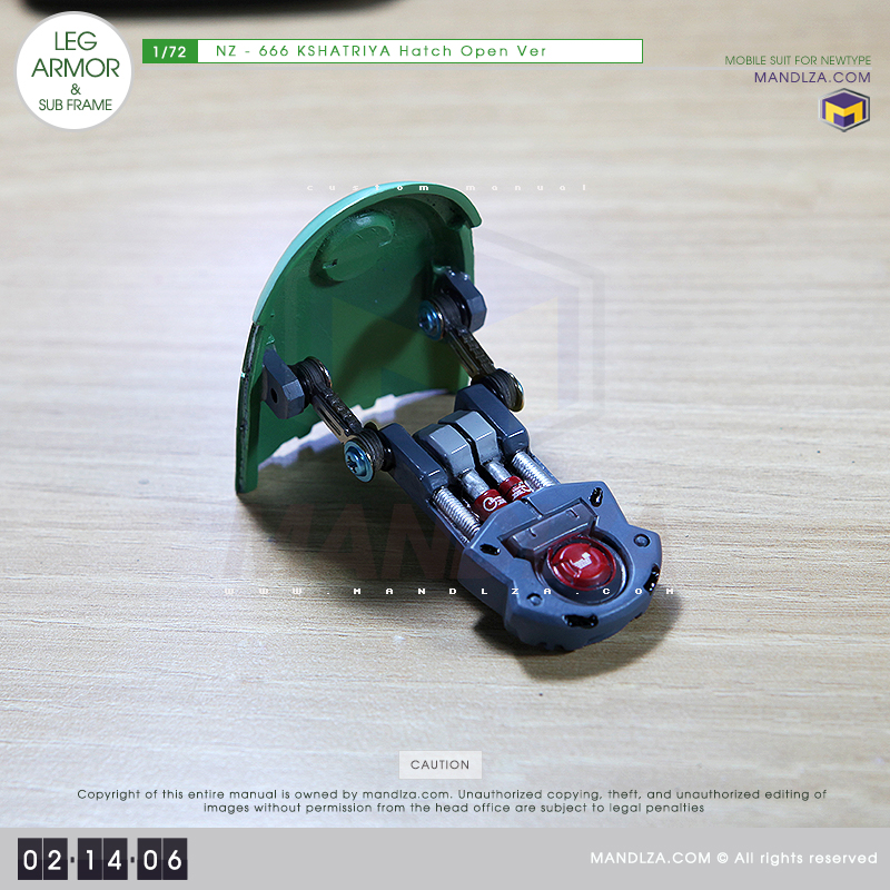 NZ-666 KSHATRIYA LEG ARMOR 02-14