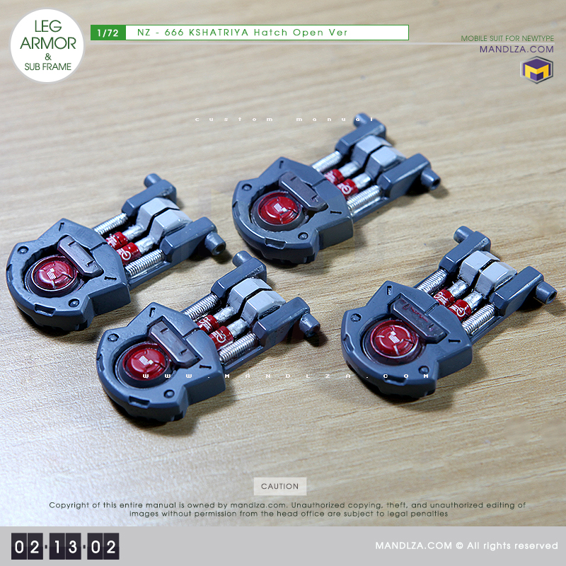 NZ-666 KSHATRIYA LEG ARMOR 02-13