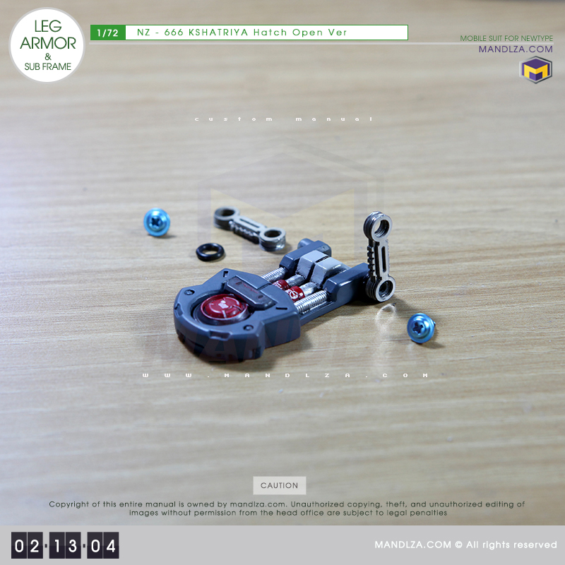 NZ-666 KSHATRIYA LEG ARMOR 02-13