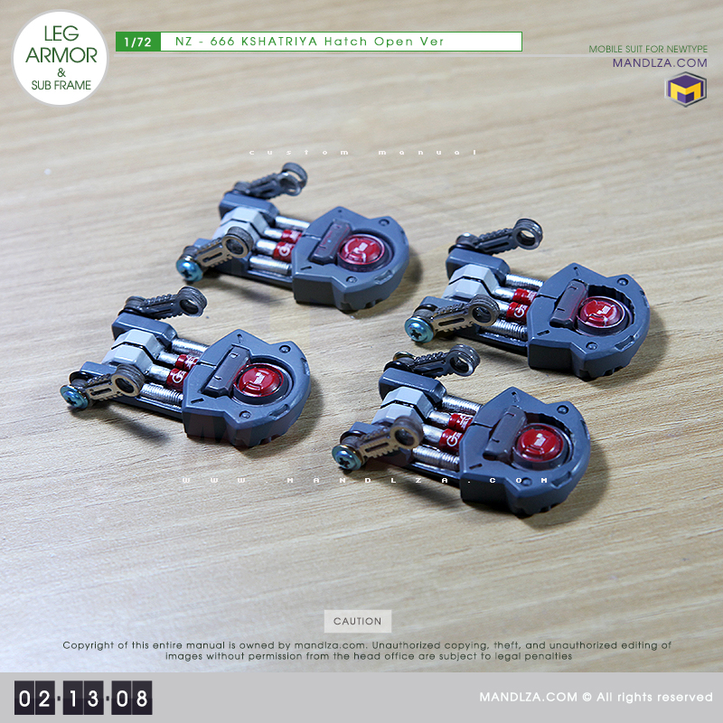 NZ-666 KSHATRIYA LEG ARMOR 02-13