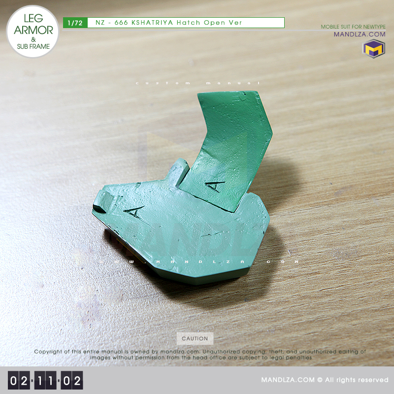 NZ-666 KSHATRIYA LEG ARMOR 02-11