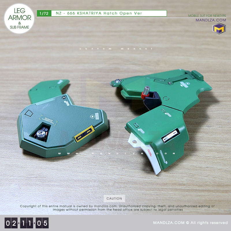 NZ-666 KSHATRIYA LEG ARMOR 02-11