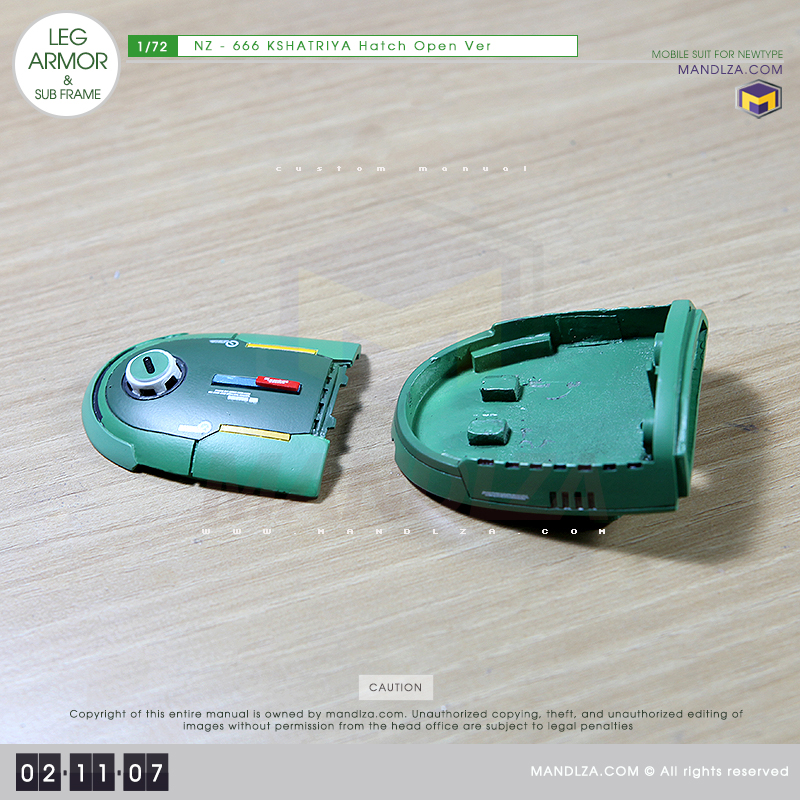 NZ-666 KSHATRIYA LEG ARMOR 02-11