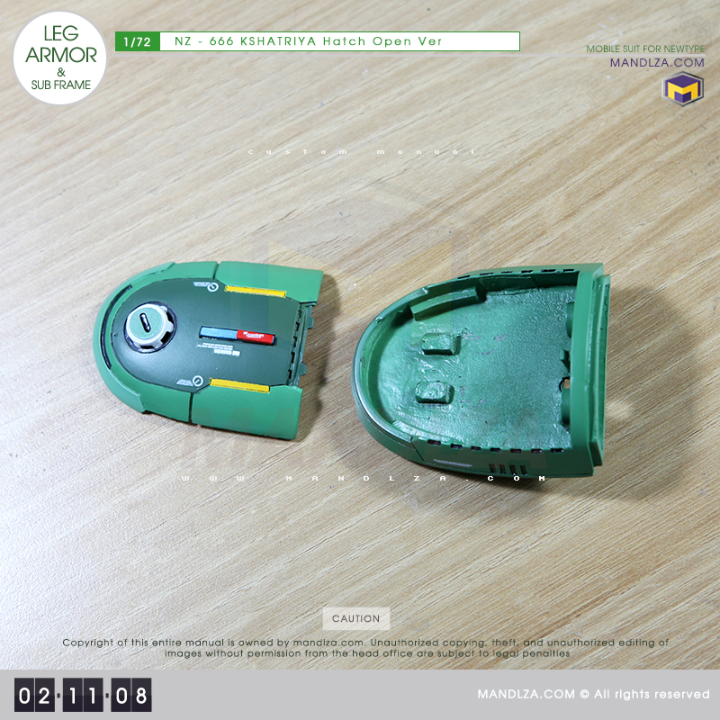 NZ-666 KSHATRIYA LEG ARMOR 02-11