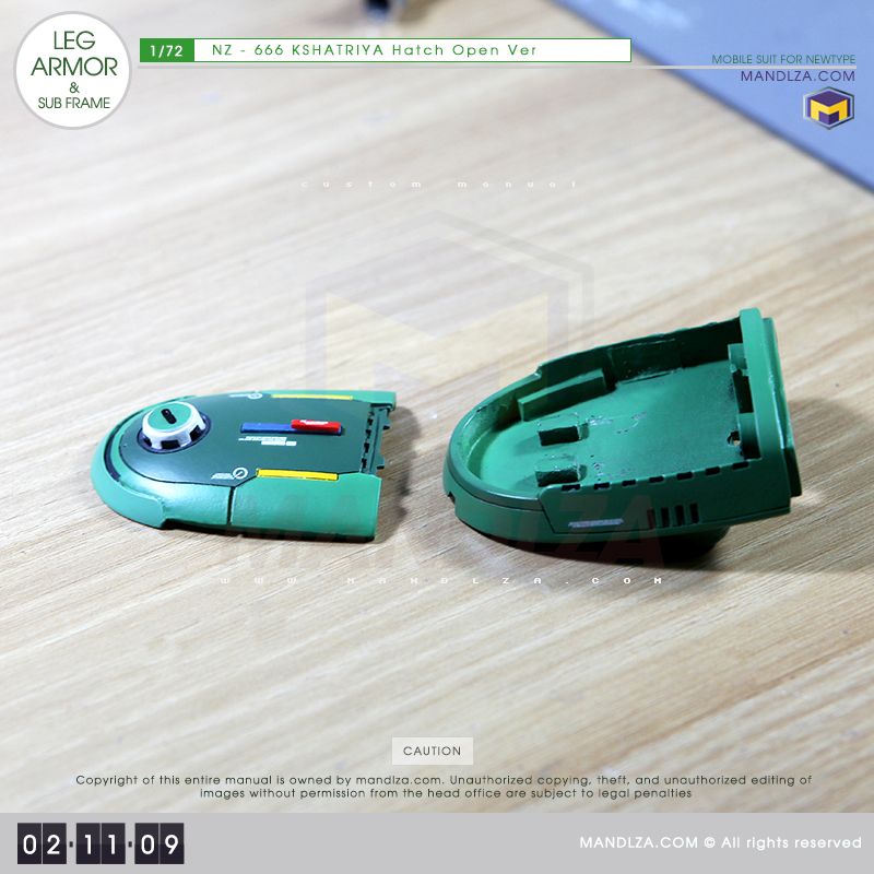 NZ-666 KSHATRIYA LEG ARMOR 02-11