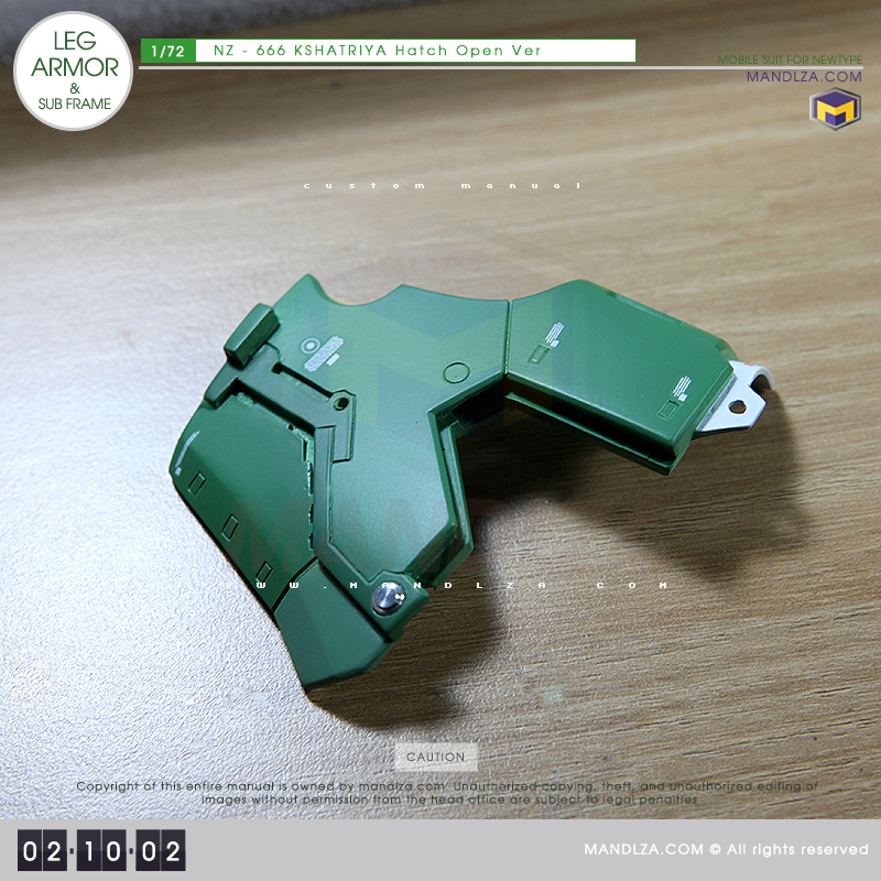 NZ-666 KSHATRIYA LEG ARMOR 02-10