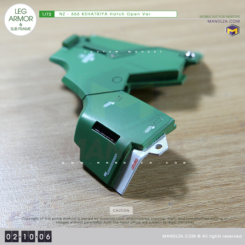 NZ-666 KSHATRIYA LEG ARMOR 02-10