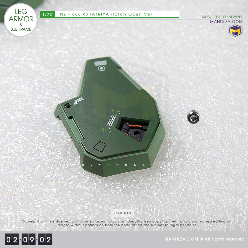 NZ-666 KSHATRIYA LEG ARMOR 02-09