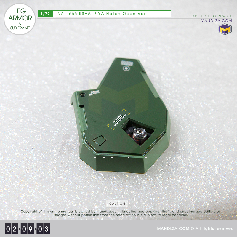 NZ-666 KSHATRIYA LEG ARMOR 02-09