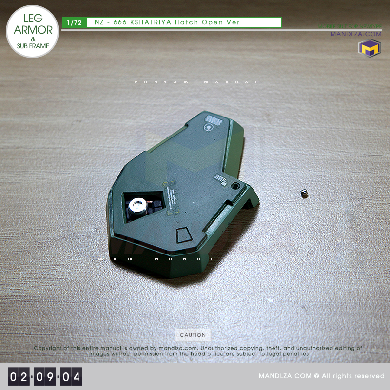 NZ-666 KSHATRIYA LEG ARMOR 02-09