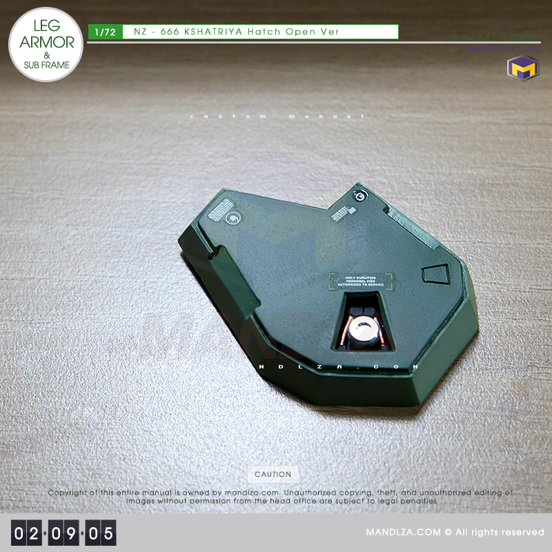 NZ-666 KSHATRIYA LEG ARMOR 02-09