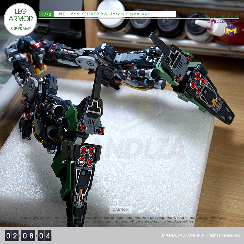 NZ-666 KSHATRIYA LEG ARMOR 02-08
