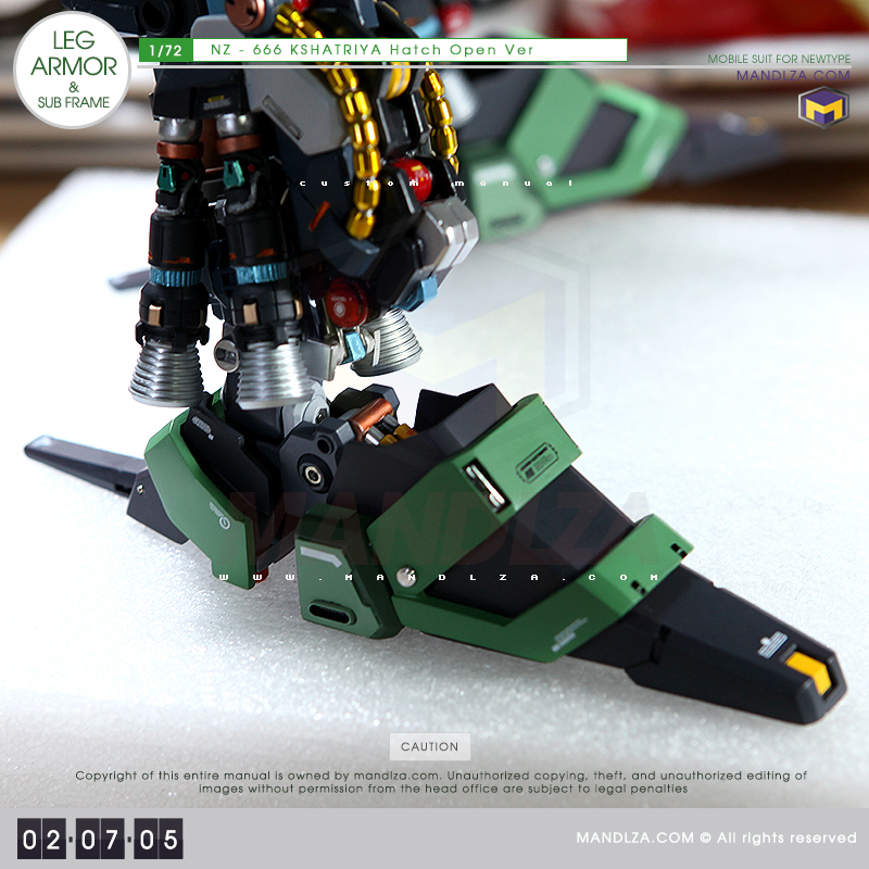 NZ-666 KSHATRIYA LEG ARMOR 02-07