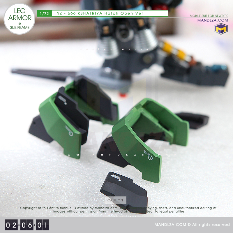 NZ-666 KSHATRIYA LEG ARMOR 02-06