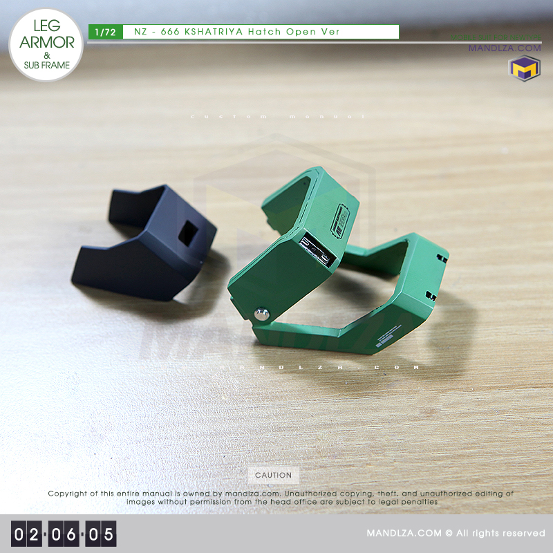 NZ-666 KSHATRIYA LEG ARMOR 02-06