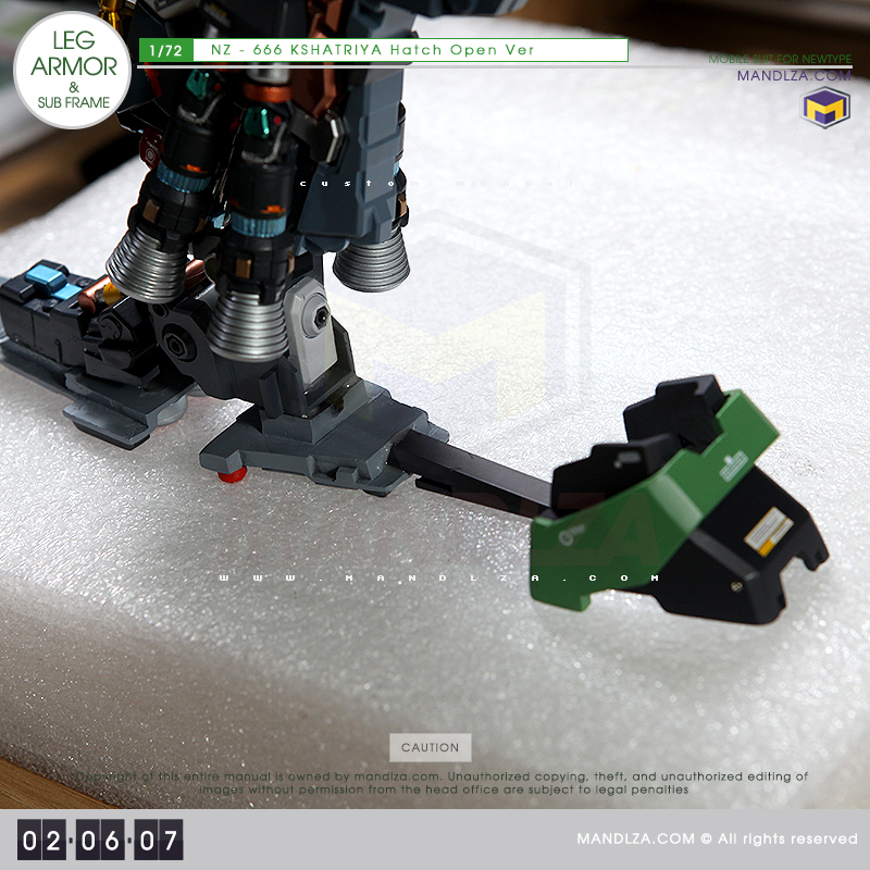 NZ-666 KSHATRIYA LEG ARMOR 02-06