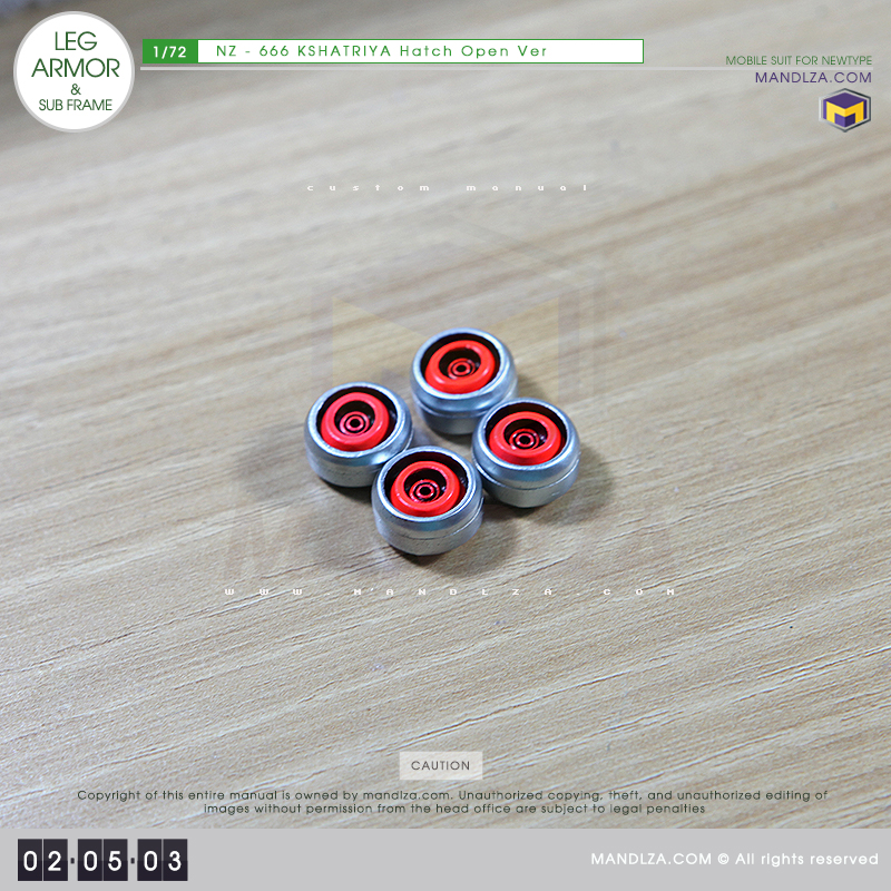 NZ-666 KSHATRIYA LEG ARMOR 02-05