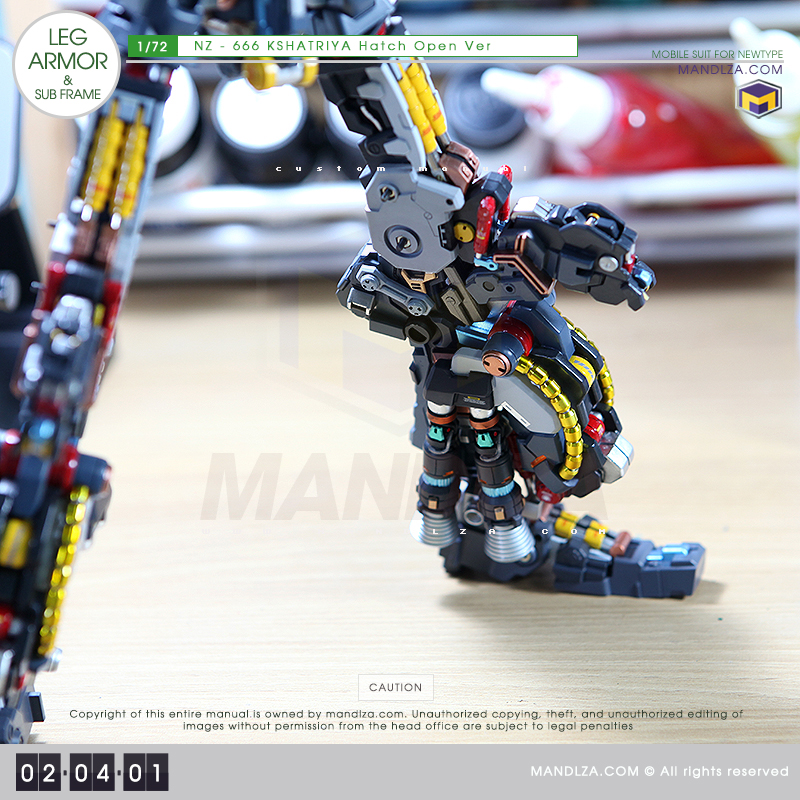 NZ-666 KSHATRIYA LEG ARMOR 02-04