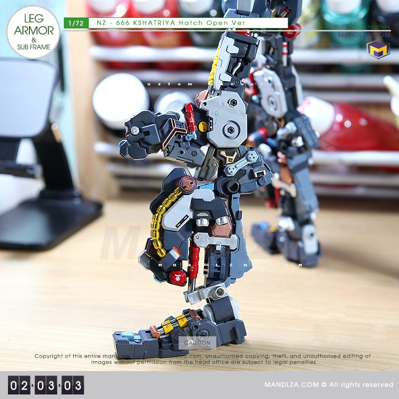 NZ-666 KSHATRIYA LEG ARMOR 02-03