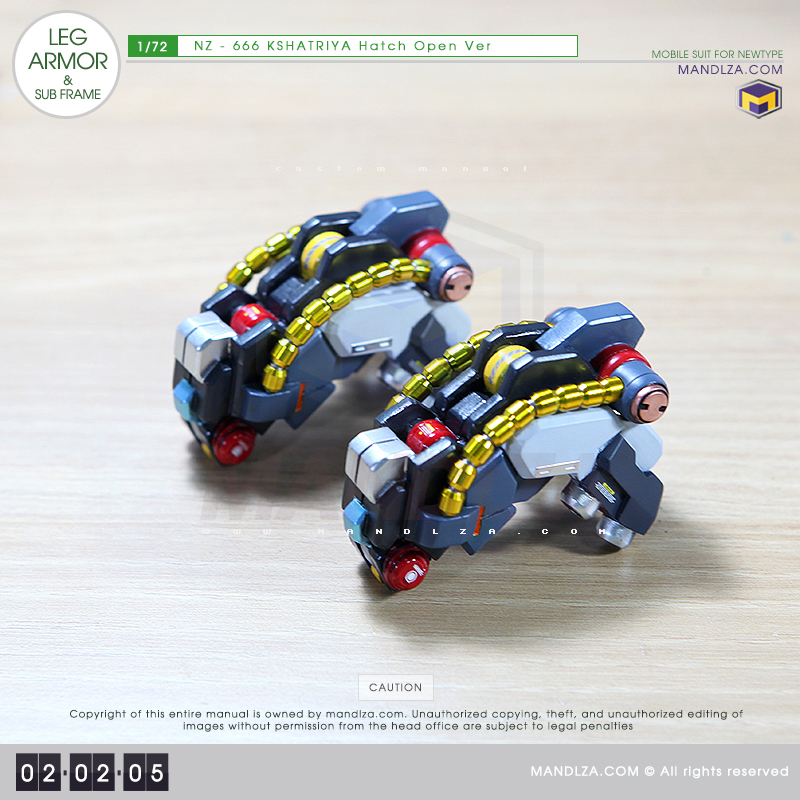 NZ-666 KSHATRIYA LEG ARMOR 02-02