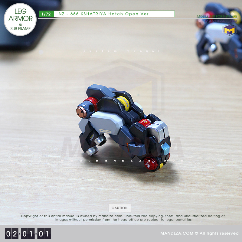 NZ-666 KSHATRIYA LEG ARMOR 02-01
