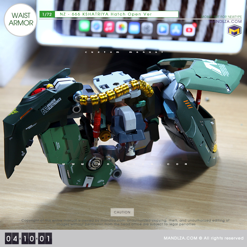 NZ-666 KSHATRIYA WAIST ARMOR 04-10