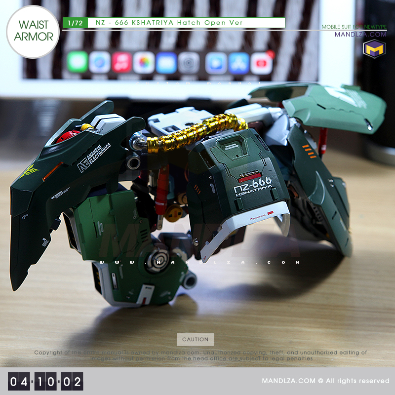 NZ-666 KSHATRIYA WAIST ARMOR 04-10