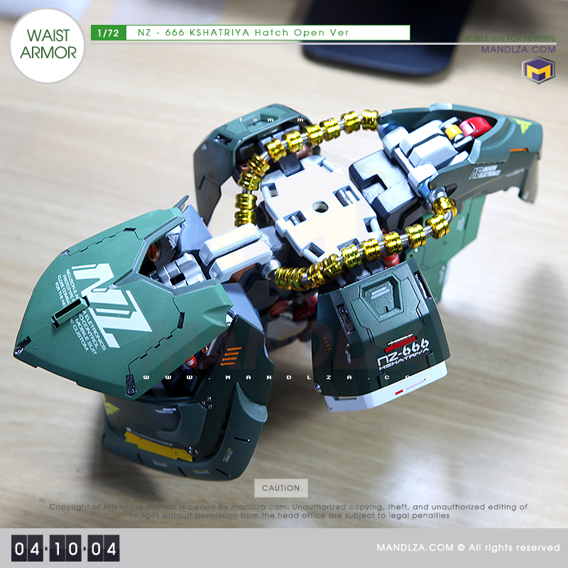 NZ-666 KSHATRIYA WAIST ARMOR 04-10