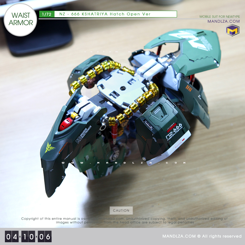NZ-666 KSHATRIYA WAIST ARMOR 04-10