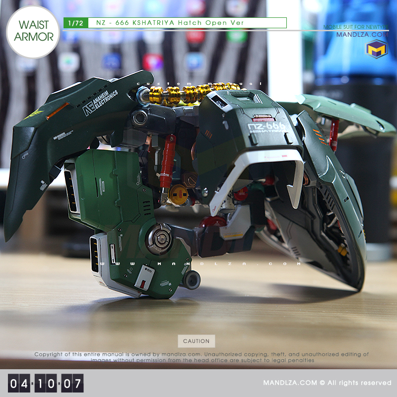 NZ-666 KSHATRIYA WAIST ARMOR 04-10