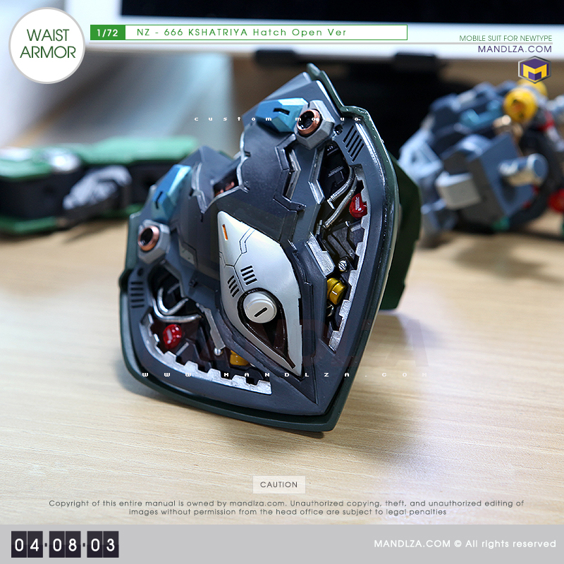 NZ-666 KSHATRIYA WAIST ARMOR 04-08