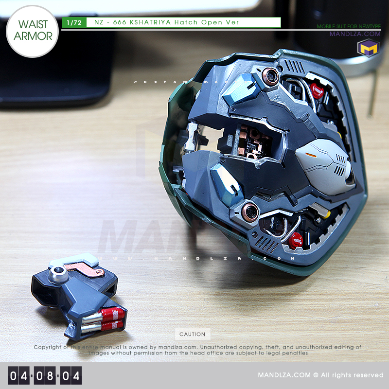 NZ-666 KSHATRIYA WAIST ARMOR 04-08
