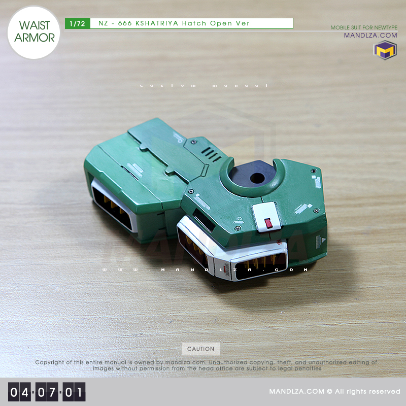 NZ-666 KSHATRIYA WAIST ARMOR 04-07