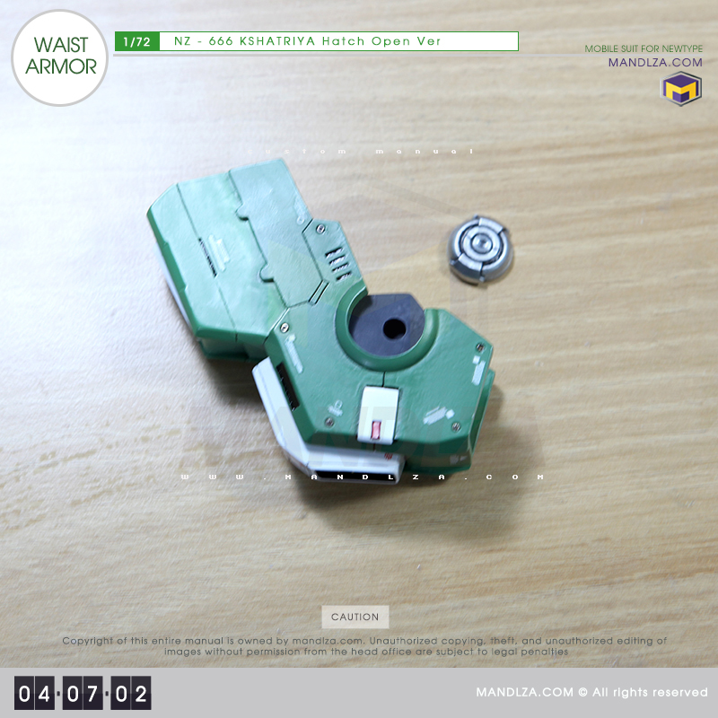 NZ-666 KSHATRIYA WAIST ARMOR 04-07