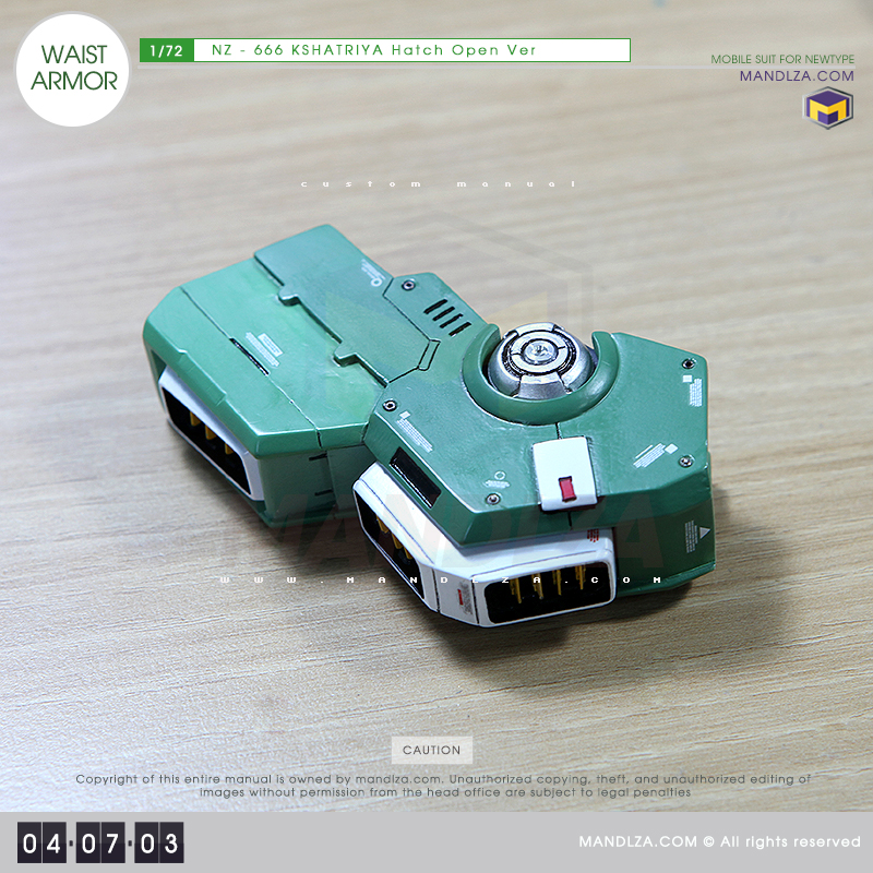 NZ-666 KSHATRIYA WAIST ARMOR 04-07