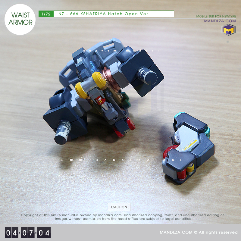 NZ-666 KSHATRIYA WAIST ARMOR 04-07