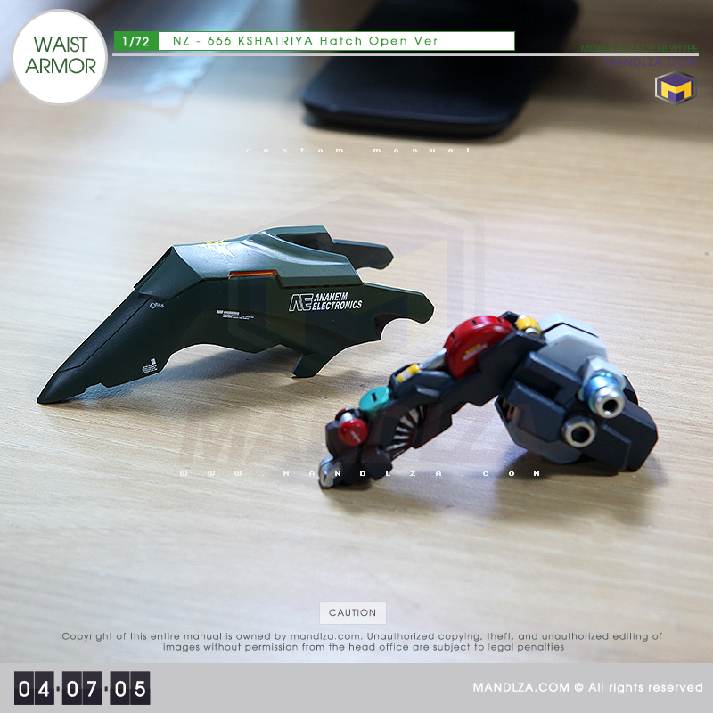 NZ-666 KSHATRIYA WAIST ARMOR 04-07