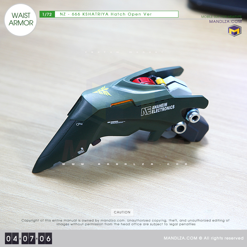 NZ-666 KSHATRIYA WAIST ARMOR 04-07