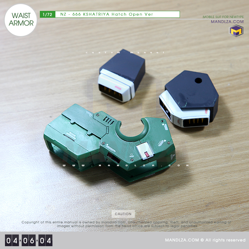 NZ-666 KSHATRIYA WAIST ARMOR 04-06