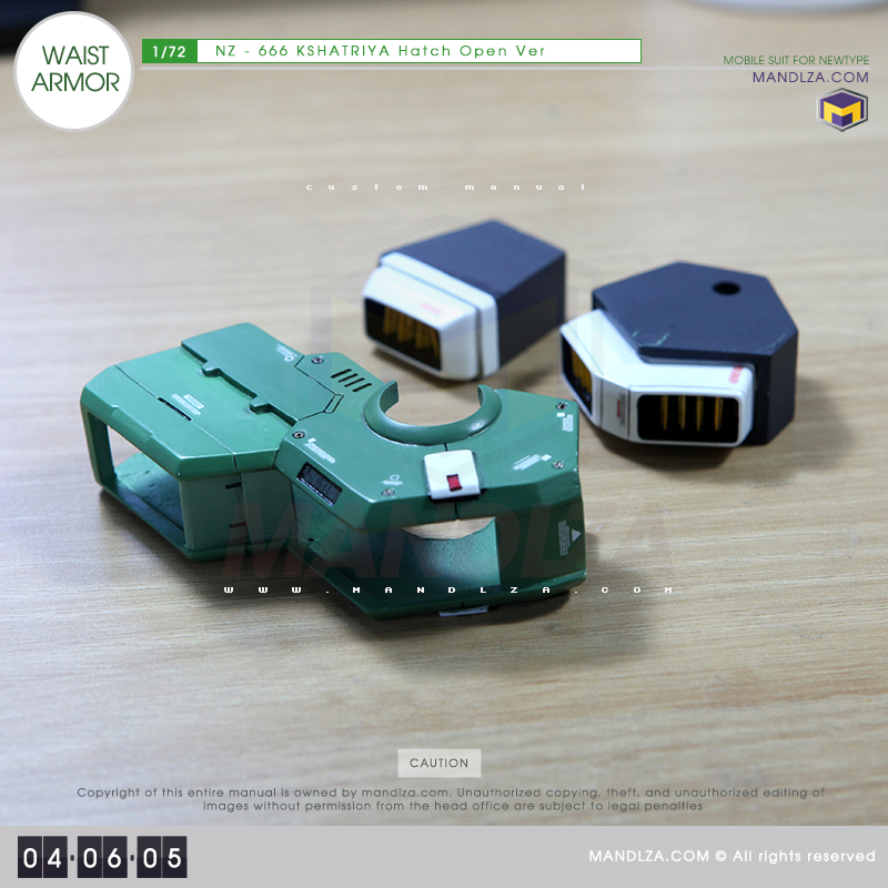 NZ-666 KSHATRIYA WAIST ARMOR 04-06