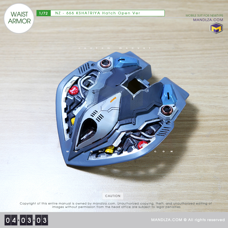 NZ-666 KSHATRIYA WAIST ARMOR 04-03