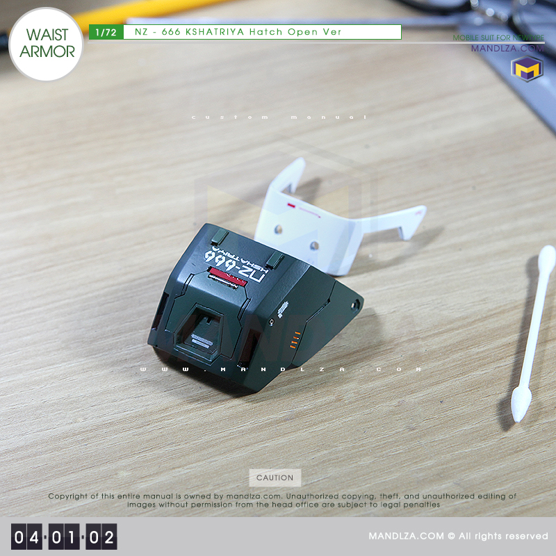 NZ-666 KSHATRIYA WAIST ARMOR 04-01