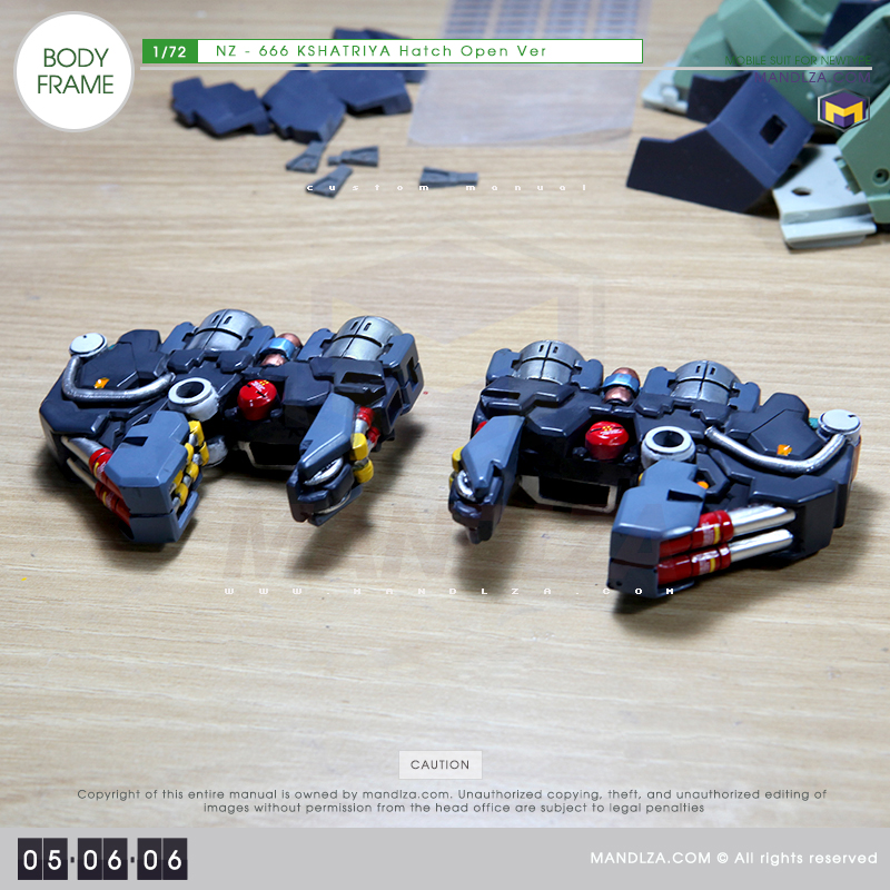 NZ-666 KSHATRIYA BODY FRAMER 05-06