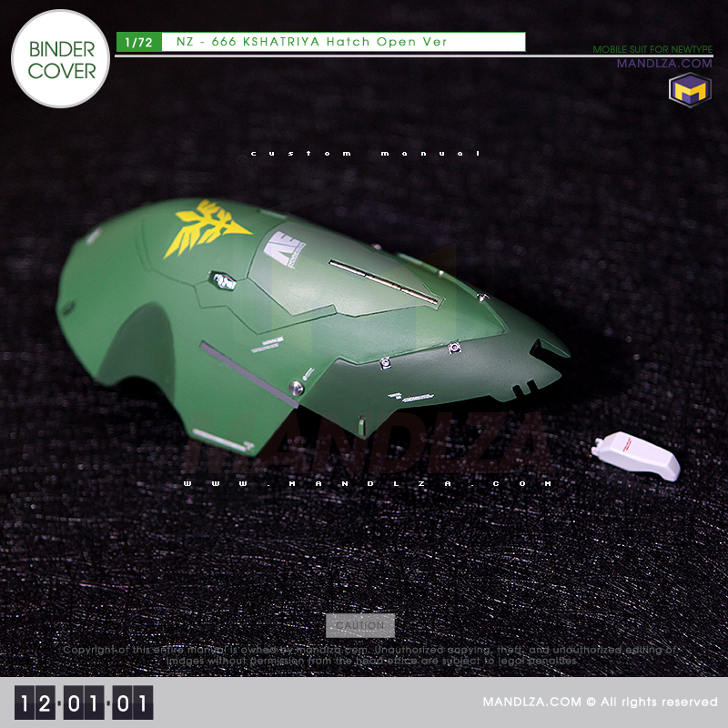 NZ-666 KSHATRIYA BINDER COVER 12-01