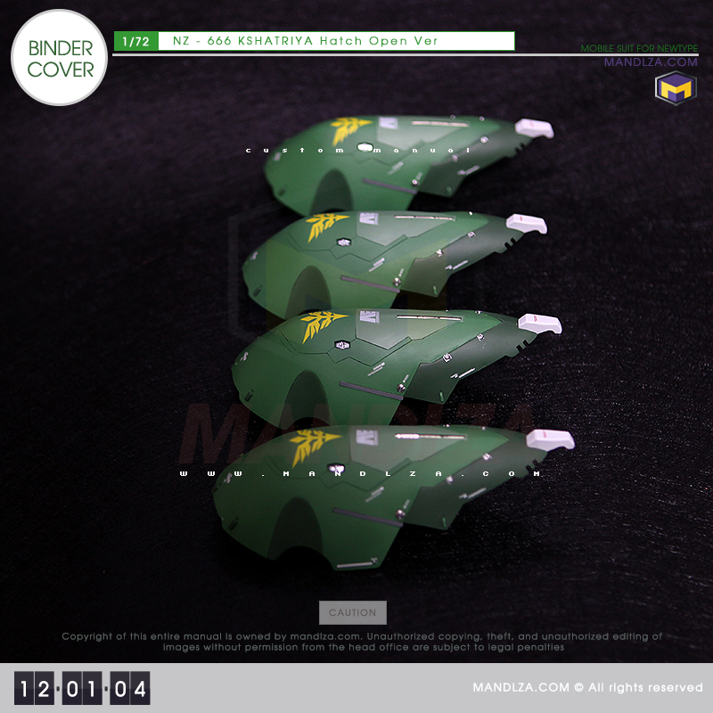 NZ-666 KSHATRIYA BINDER COVER 12-01