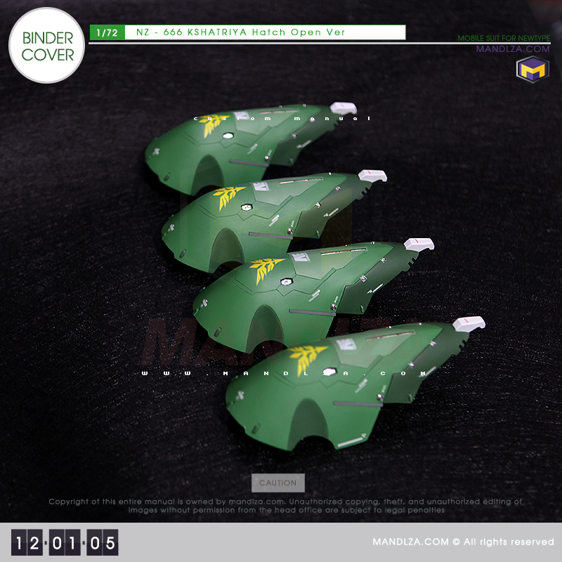 NZ-666 KSHATRIYA BINDER COVER 12-01