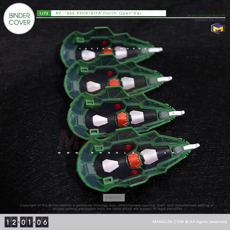 NZ-666 KSHATRIYA BINDER COVER 12-01