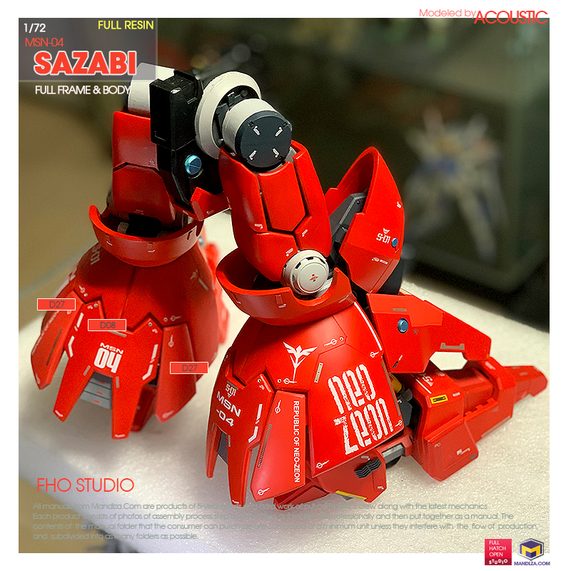 LEG] SAZABI LEG ARMOR 01-08