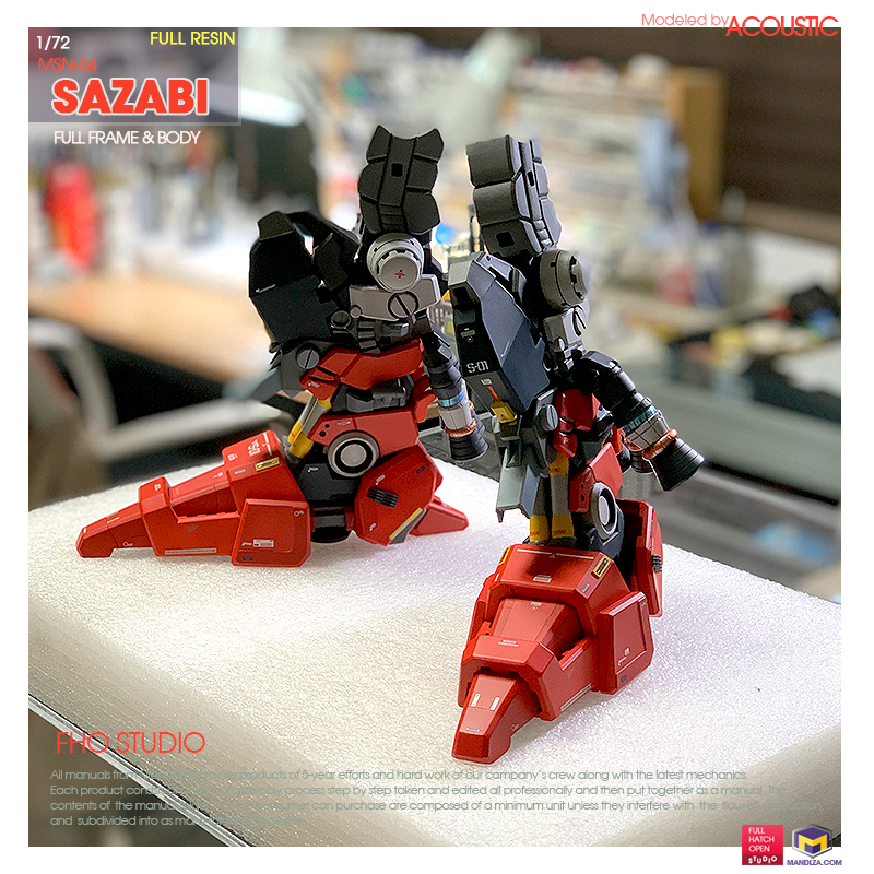 LEG] SAZABI LEG FRAME 01-04