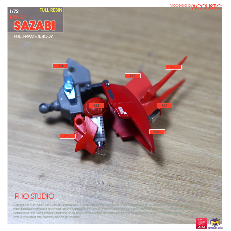 BODY] MSN-04 SAZABI HEAD 03-06